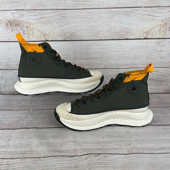 Converse Chuck 70 AT-CX Rugged Mens Sz 13 Mid Sneakers Green - Picture 2 of 9